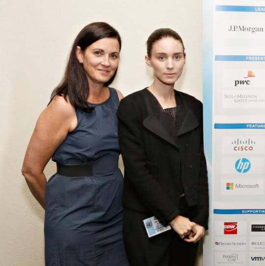 Kathleen McNulty Rooney her daughters, Rooney Mara.